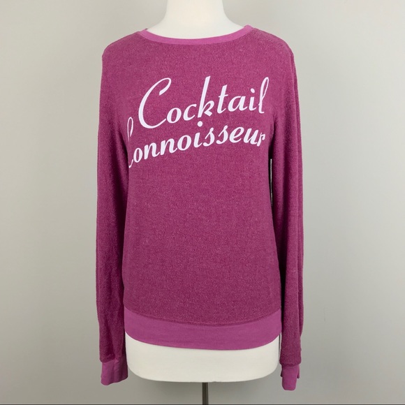 Wildfox Sweaters - NEW {Wildfox} Cocktail Connoisseur BBJ Sweatshirt